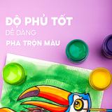  Bộ 15 lọ màu nước Thiên Long Colokit WACO-C09 dung tích 15ml có 12 màu cơ bản, tặng thêm 01 màu Gold, 01 màu Silver ánh kim, 01 màu trắng và 01 dao lấy màu 