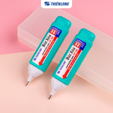 Bút xóa Thiên Long CP-02 thiết kế trẻ trung, mực xóa nhanh khô, che phủ tốt, an toàn với người dùng và không độc hại tới môi trường 