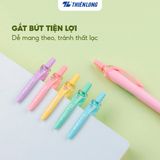  Hộp 5 cây bút gel B màu Pastel Thiên Long Flexoffice Pazto FO-GELB039/VN - Mực xanh 