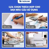  Giấy in, giấy photo IK Copy A4, A5 70 gsm (500 tờ) hàng nhập khẩu Indonesia đều màu không gợn sóng, độ dày cao, chữ in không lem nhòe 