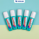  Bút xóa Thiên Long CP-02 thiết kế trẻ trung, mực xóa nhanh khô, che phủ tốt, an toàn với người dùng và không độc hại tới môi trường 