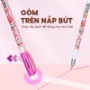  Combo 5 cây bút gel xóa được Thiên Long TP-GELE01 ngòi 0.5mm mực xanh/đen/tím bút viết trơn mượt, có gôm trên nắp 