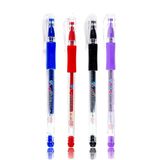  Combo 5 cây bút gel Thiên Long GEL-08 ngòi 0.5mm mực xanh/đen có nắp đậy, đệm cầm tay phù hợp cho học sinh 