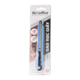  Dao rọc giấy Flexoffice Thiên Long FO-KN03B lưỡi dao bằng sắt mạ crom thoải mái, chắc chắn, an toàn khi sử dụng-giao màu ngẫu nhiên 
