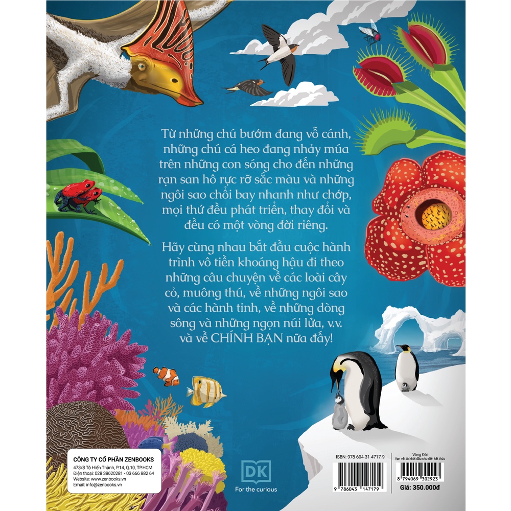  SÁCH - Vòng Đời (Life Cycles) - Tác giả Derek Harvey 