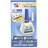  Mực bút lông bảng Thiên Long WBI-01 thiết kế hộp khoa học tránh chảy mực, mực tươi, khô nhanh, mực an toàn 