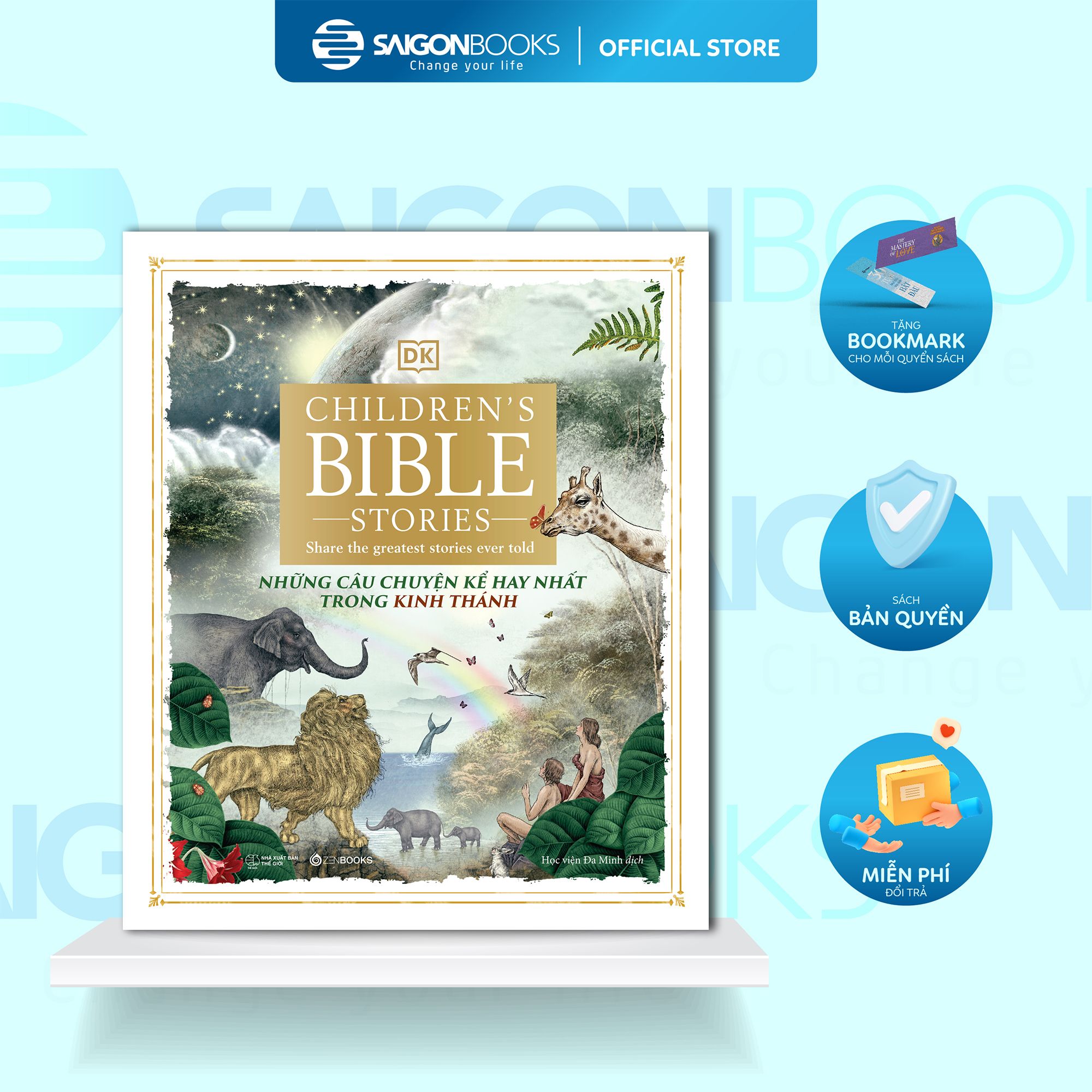  Sách - Những Câu Chuyện Kể Hay Nhất Trong Kinh Thánh - Children's Bible Stories 