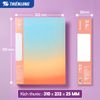  Bìa học sinh 40 lá A4 màu pastel thời thượng Thiên Long DB-003 sức chứa 200 tờ A4, file bìa hồ sơ dùng để đựng đề cương học tập, tài liệu văn phòng 
