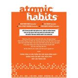  Sách - Atomic Habits - Thay Đổi Tí Hon, Hiệu Quả Bất Ngờ  - James Clear 