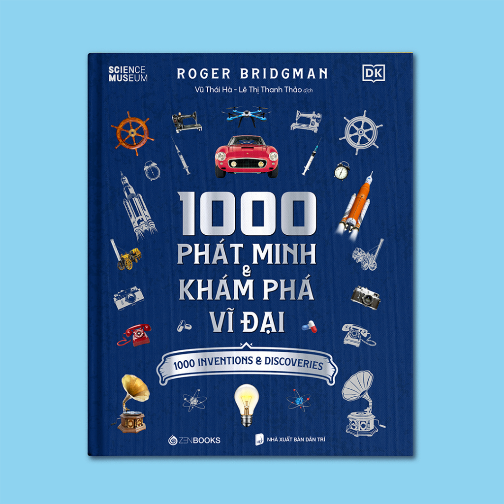  Sách - 1000 Phát Minh & Khám Phá Vĩ Đại - Roger Bridgman 