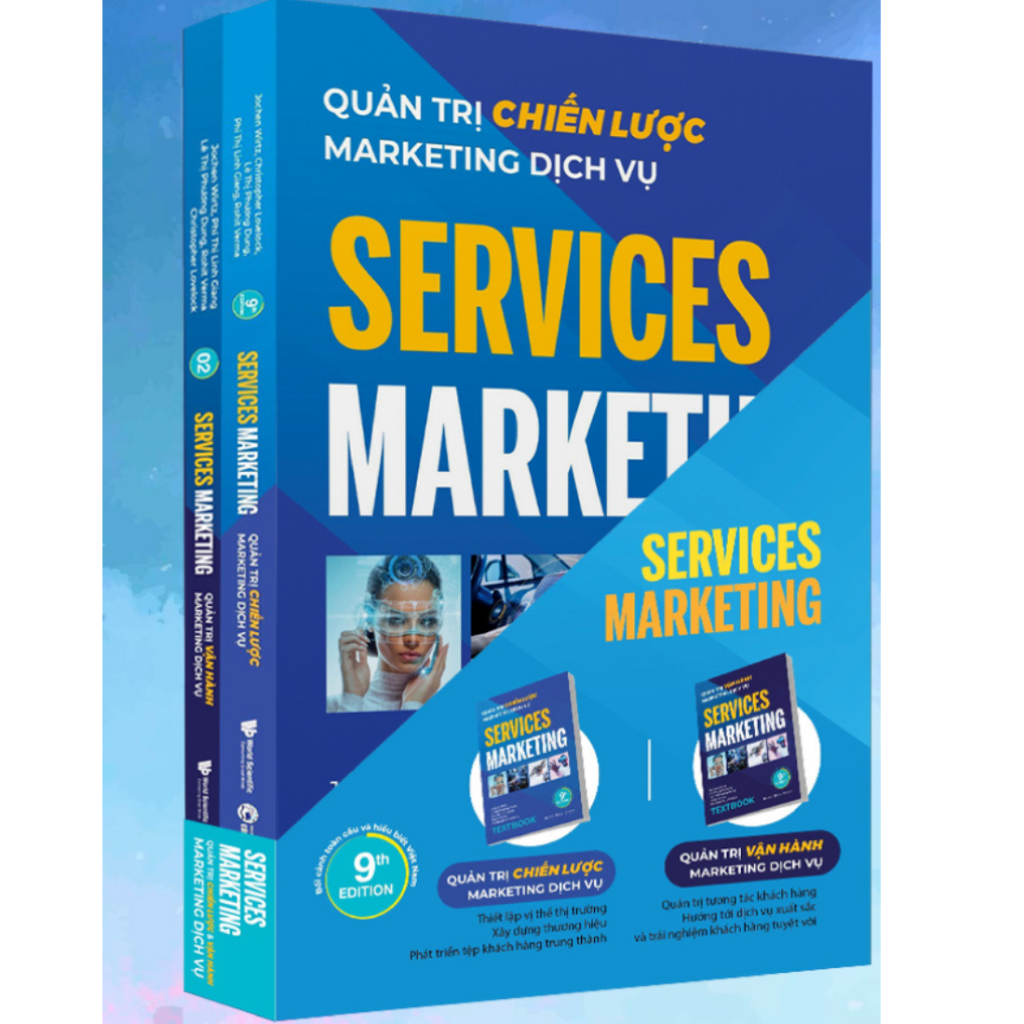  SACH - Textbook - Bộ sách Services Marketing - Tác giả Nhiều tác giả 