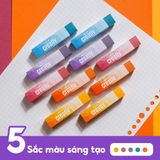  Combo 5/15 cục gôm tẩy chì 2B Creativ Thiên Long E-031 màu sắc tươi sáng, không mùi,tẩy siêu sạch và ít vụn, gôm siêu dẻo (giao màu ngẫu nhiên) 