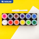  Bộ 12 lọ màu nước Colokit Thiên Long WACO-05 dung tích 15ml với 12 màu chuyên dụng màu sắc tươi sáng, dễ dàng pha màu, an toàn khi sử dụng 