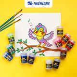 Bộ 12 lọ màu nước Colokit Thiên Long WACO-05 dung tích 15ml với 12 màu chuyên dụng màu sắc tươi sáng, dễ dàng pha màu, an toàn khi sử dụng 