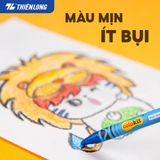  Bút sáp màu Thiên Long Colokit CR-C016 có 12 màu tươi sáng tiêu chuẩn Châu Âu an toàn cho trẻ em tô màu, vẽ tranh 