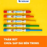 Bút sáp vặn Doraemon Thiên Long Colokit hộp 12 màu TCR-C007/DO và 18 màu TCR-C008/DO màu sắc tươi sáng, không làm dính tay và an toàn cho trẻ em 