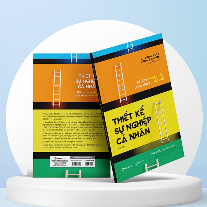  Sách - Thiết kế sự nghiệp cá nhân - Tác giả Bill Burnett , Dave Evans 