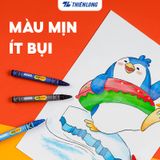  Bút sáp màu Thiên Long Colokit CR-C015 - 10 màu thông dụng và tươi sáng, an toàn cho bé sáng tạo, tô màu, vẽ tranh 