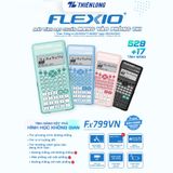 [SPM THAY ĐỔI TÍNH NĂNG] Máy tính khoa học Thiên Long Flexio Fx799VN  đạt chuẩn mang vào phòng thi cho học sinh 
