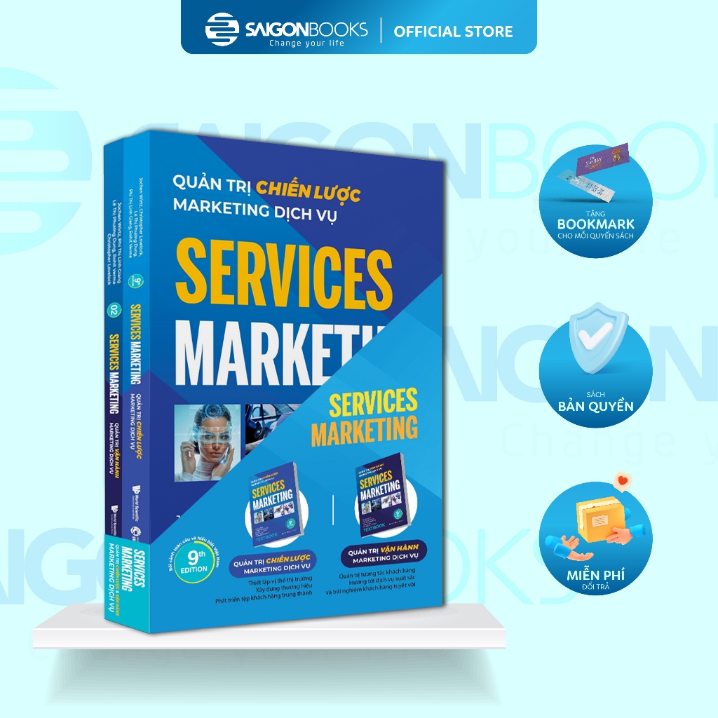  SACH - Textbook - Bộ sách Services Marketing - Tác giả Nhiều tác giả 