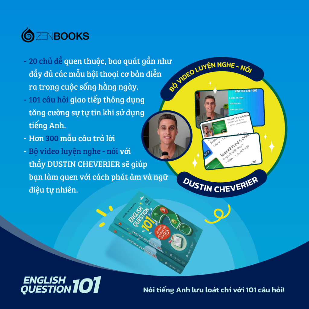  Sách - English Question 101: Lộ Trình Học Giao Tiếp Qua Q&A - Tác giả: Nguyễn Thị Xuân Quỳnh 