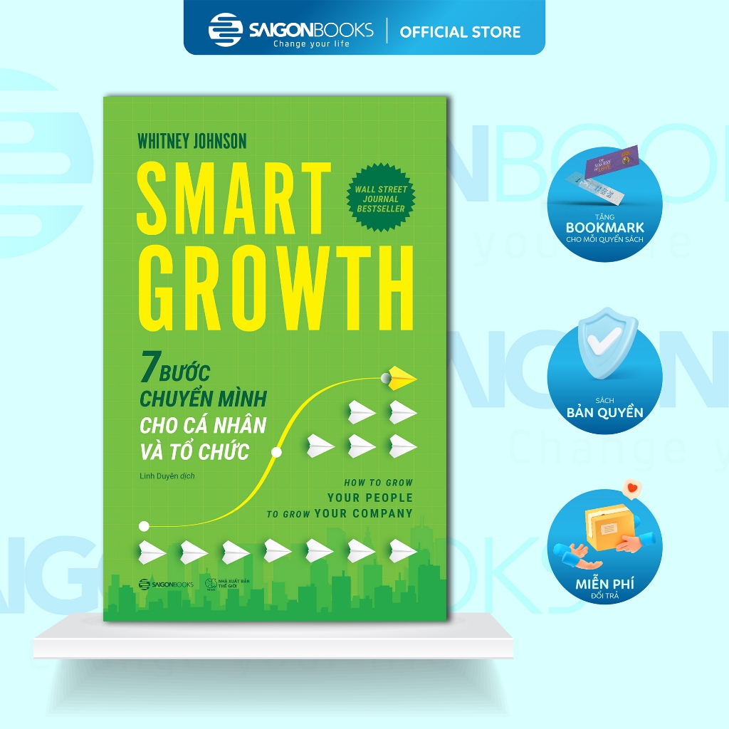 Sách - Smart Growth – 7 Bước Chuyển Mình Cho Cá Nhân Và Tổ Chức 
