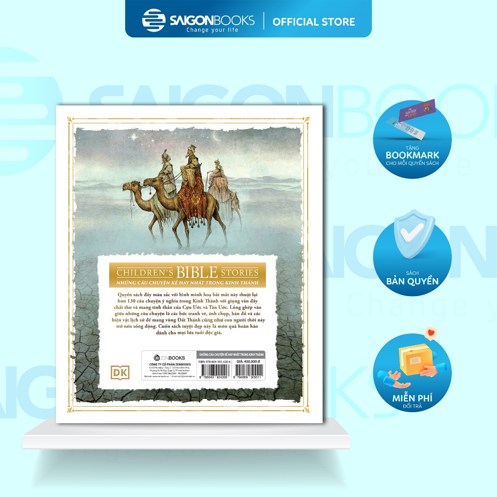  Sách - Những Câu Chuyện Kể Hay Nhất Trong Kinh Thánh - Children's Bible Stories 