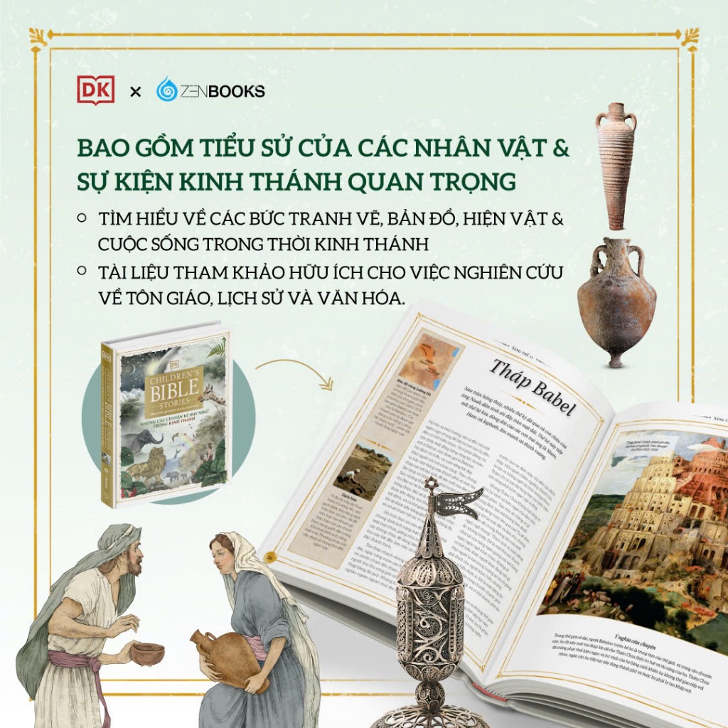  Sách - Những Câu Chuyện Kể Hay Nhất Trong Kinh Thánh - Children's Bible Stories 