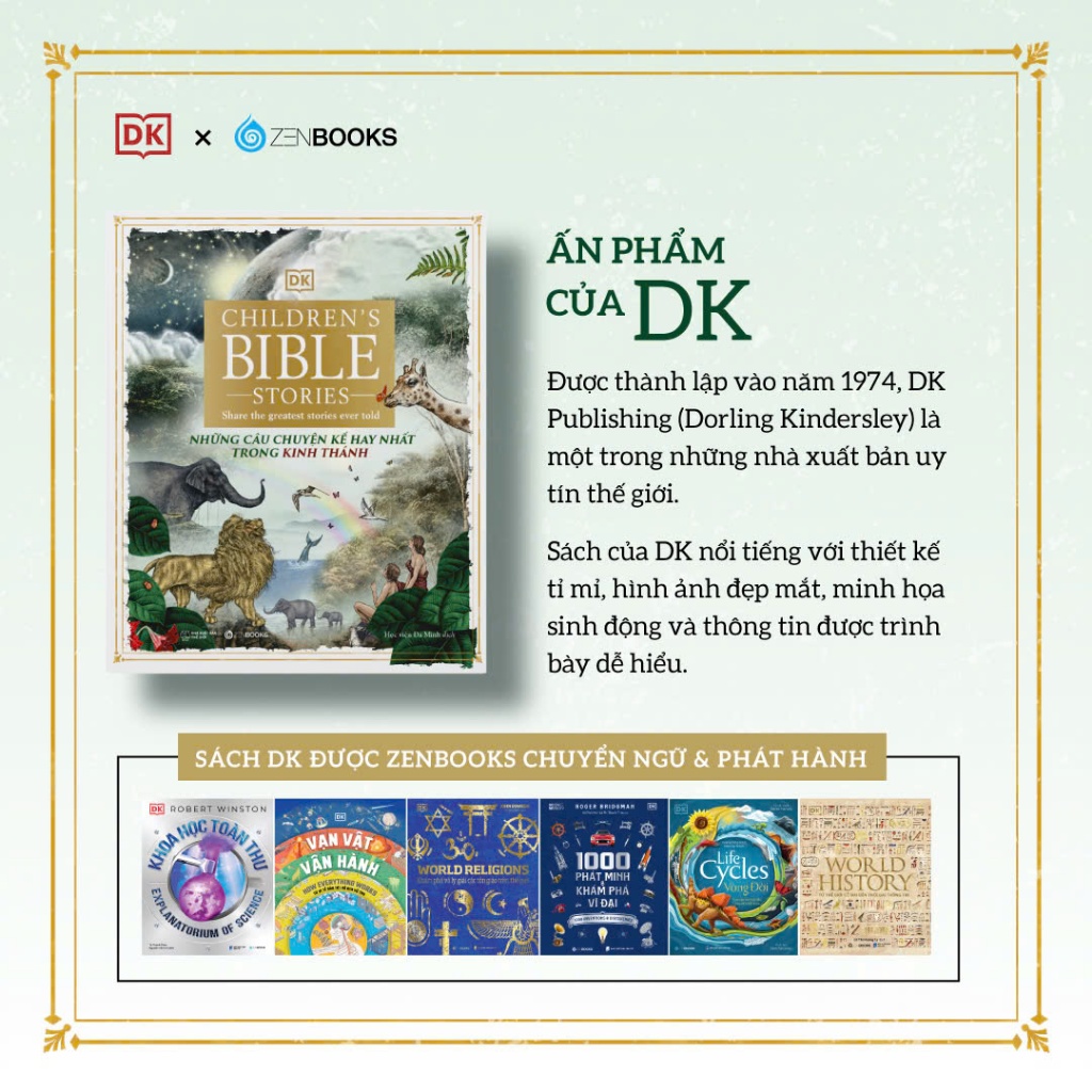 Sách - Những Câu Chuyện Kể Hay Nhất Trong Kinh Thánh - Children's Bible Stories 