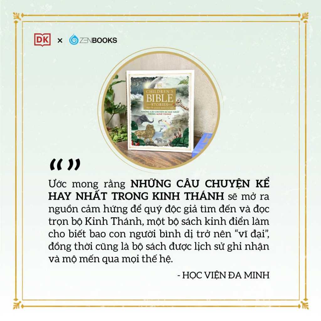  Sách - Những Câu Chuyện Kể Hay Nhất Trong Kinh Thánh - Children's Bible Stories 