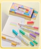  Hộp bút dạ quang 5 cây đủ 5 màu pastel Thiên Long Pazto HL-016 không làm lem chữ, không để lại vết khi photocopy, màu sắc dịu mát và rửa được 