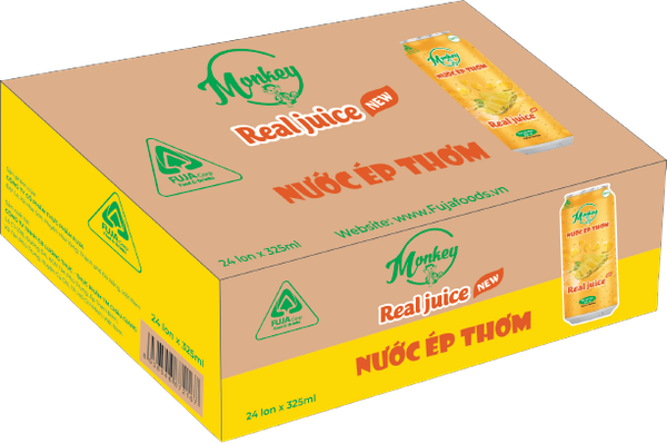  NƯỚC ÉP MONKEY THÙNG 24 LON 