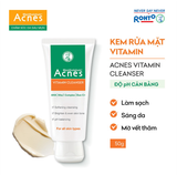  Kem Rửa Mặt ACNES Vitamin Làm Sáng Da, Mờ Sẹo Thâm 50g - Sản Phẩm Chính Hãng Tại Zitore 