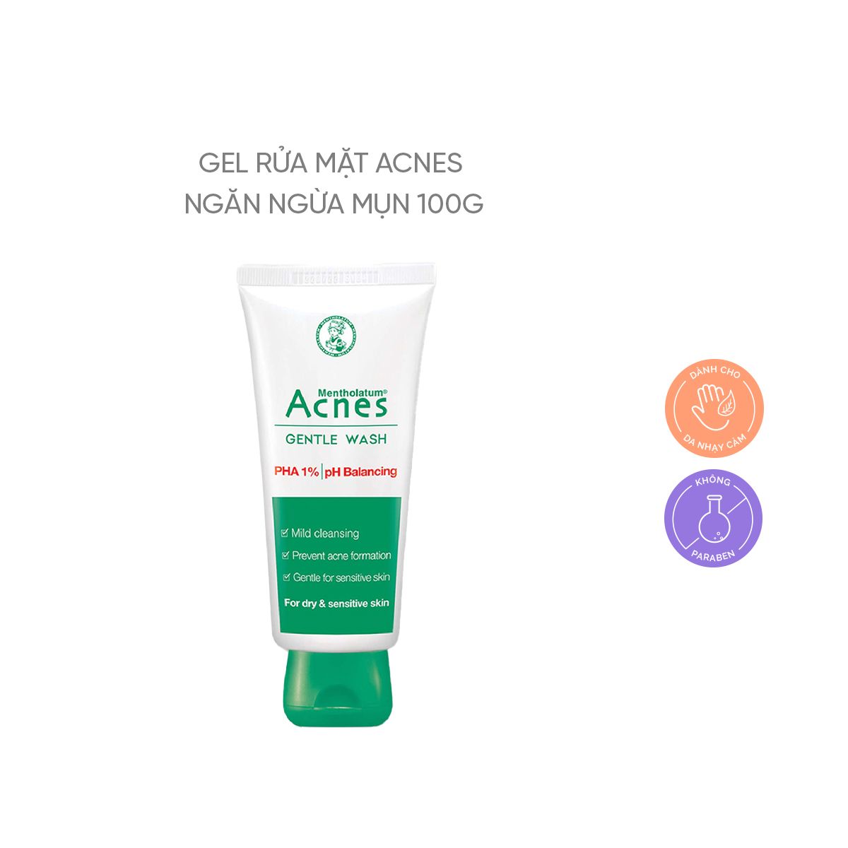  Gel Rửa Mặt ACNES Ngăn Ngừa Mụn 100g - Sản Phẩm Chính Hãng Tại Zitore 