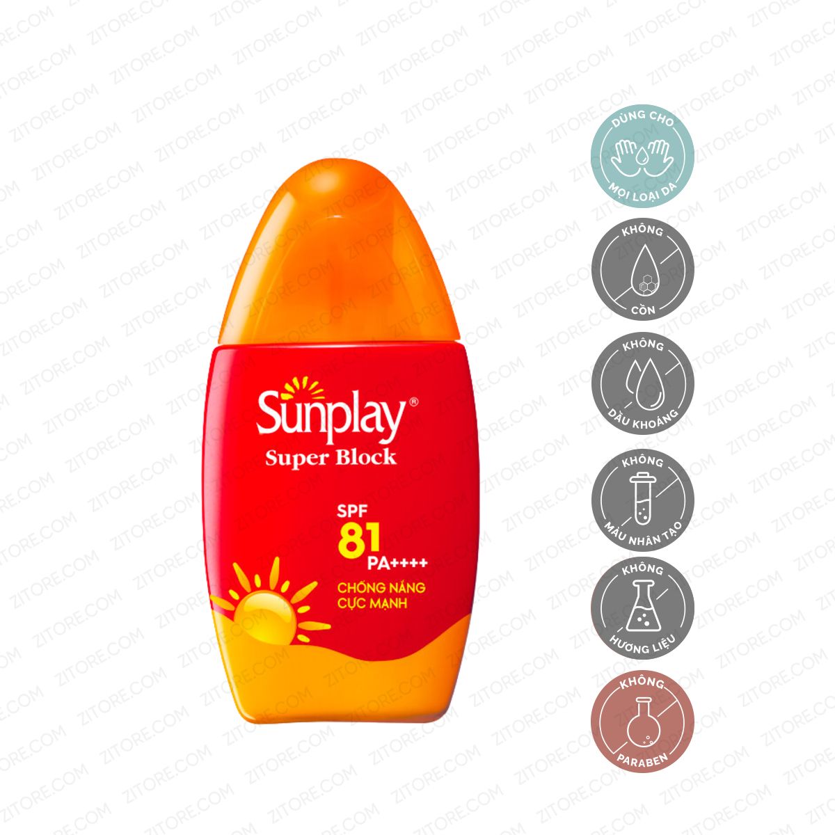  Sữa Chống Nắng SUNPLAY Bảo Vệ Vượt Trội SPF81 PA++++ 70g - Sản phẩm chính hãng tại Zitore 