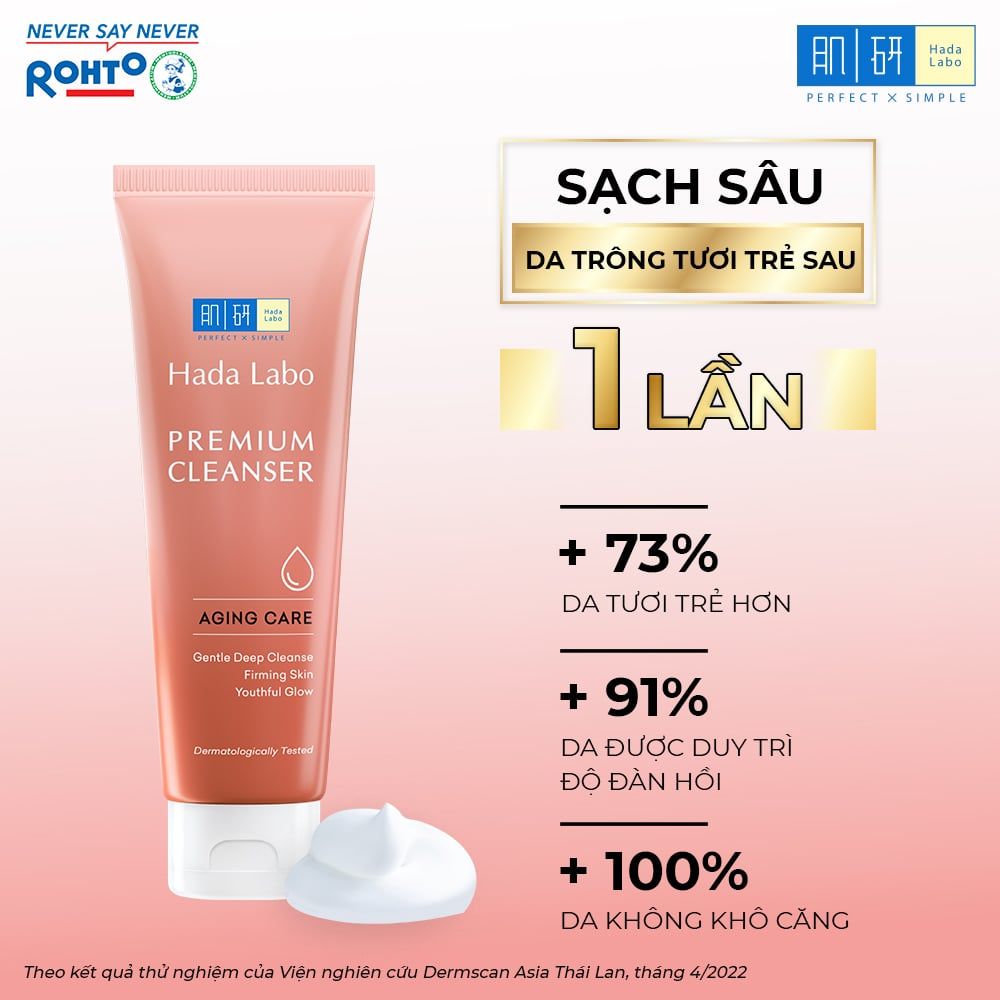  Sữa Rửa Mặt HADA LABO Chăm Sóc Da Lão Hóa Cao Cấp 100g - Sản Phẩm Chính Hãng Tại Zitore 