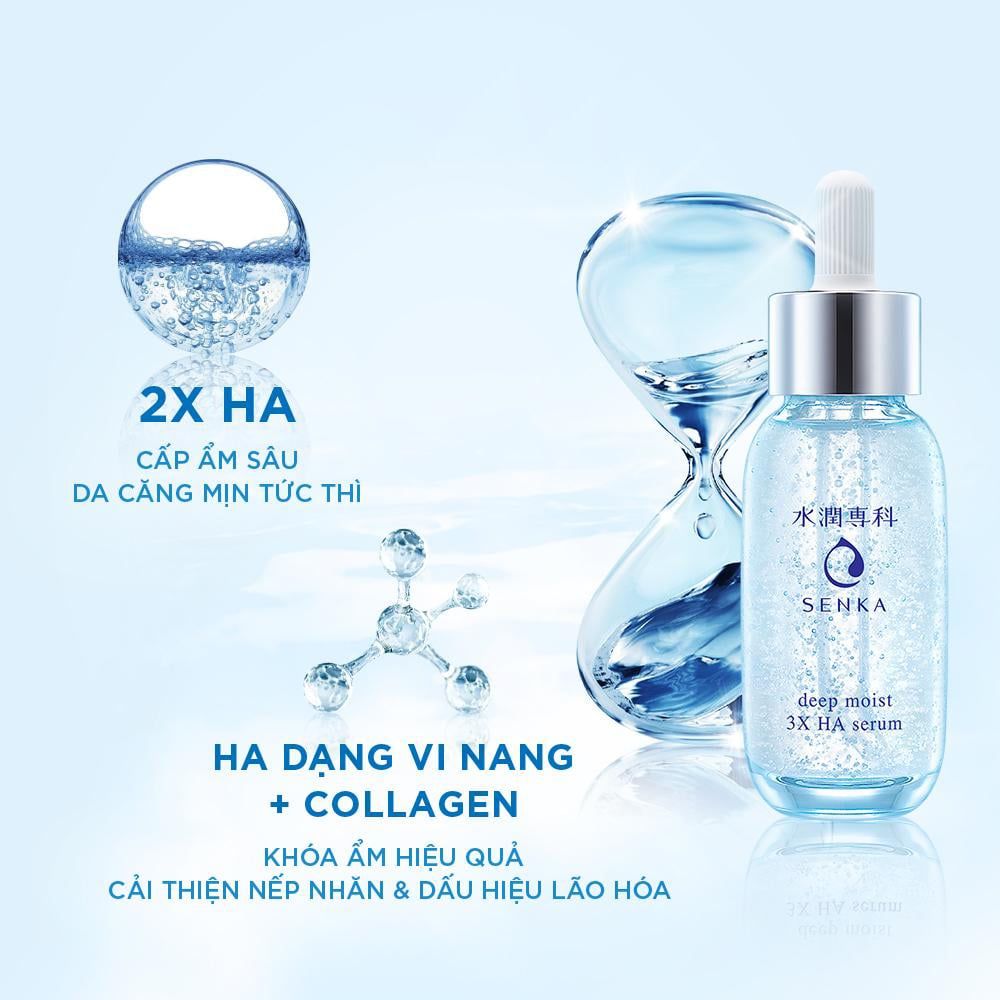  Tinh Chất SENKA Dưỡng Ẩm Chuyên Sâu Và Ngừa Lão Hóa 30mL - Sản Phẩm Chính Hãng Tại Zitore 