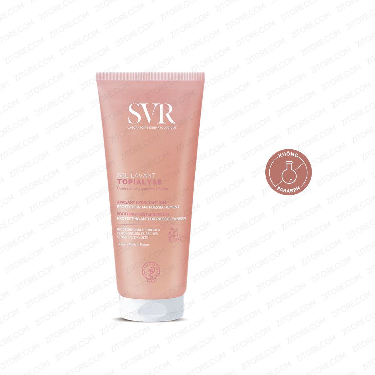  Gel Rửa Mặt SVR Làm Sạch Da Không Chứa Xà Phòng 200mL - Sản Phẩm Chính Hãng Tại Zitore 