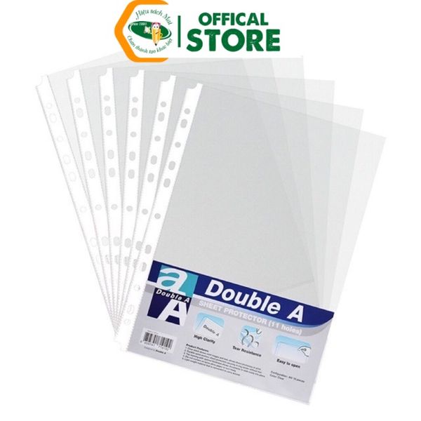Túi Lỗ Double A (10 Chiếc/Tập) Chính Hãng - Có Tại Hiệu Sách Mai