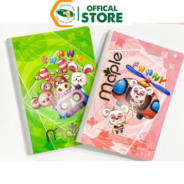 Vở Ôly Đl100gsm Maple 80 Trang Chính Hãng - Có Tại Hiệu Sách Mai