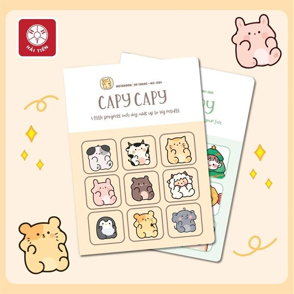 Vở Kẻ ngang Capy Capy