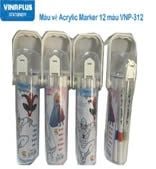 Màu vẽ Acrylic Vinaplus 12 màu VNP-312