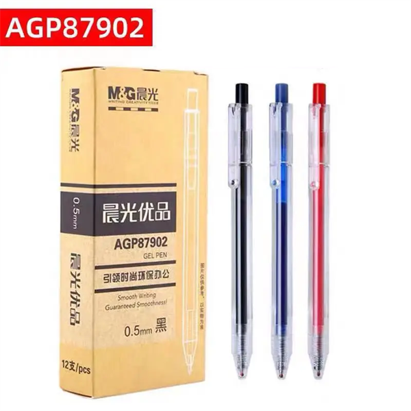 Bút Gel Bấm 0.5Mm Siêu Trơn M&G Agp87902 Có Tại Hiệu Sách Mai Hãng M&G