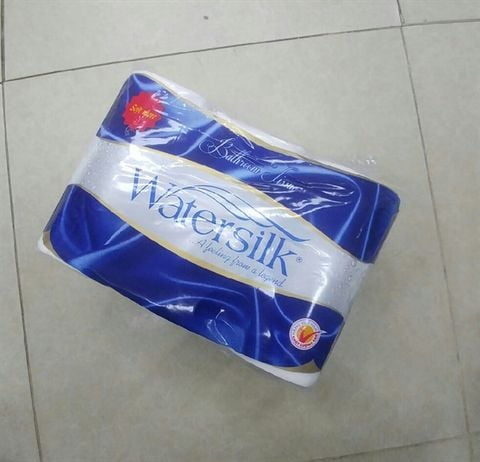 Giấy vệ sinh WaterSilk (12cuộn/lố)