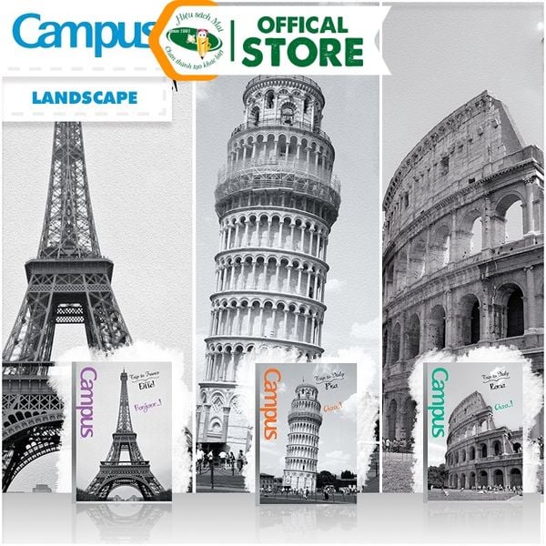 Vở Kẻ Ngang Không Chấm Campus Chính Hãng - Có Tại Hiệu Sách Mai