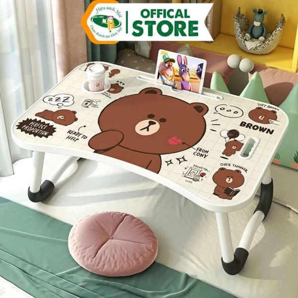 Bàn Học Và Làm Viêc Gấp Gọn Cao Cấp Hình Siêu Dễ Thương