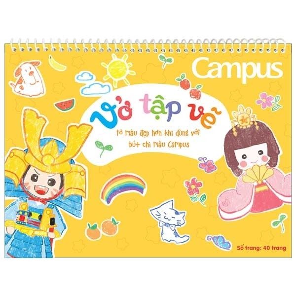 Vở vẽ A4 Campus (5/80)