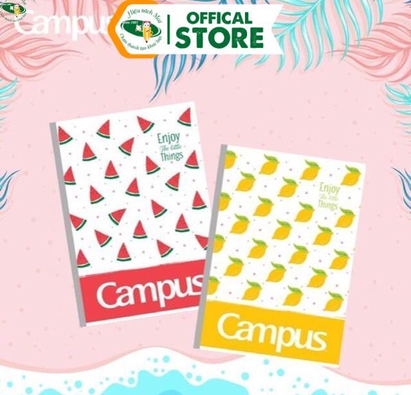 Vở Kẻ Ngang Campus Đl60Gsm Chính Hãng - Có Tại Hiệu Sách Mai