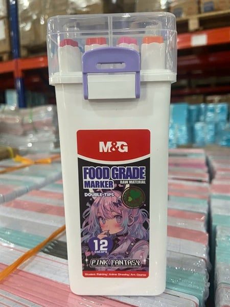 Dạ 12 màu Marker M&G Pink Fantasy APMT80D4 (6/72)