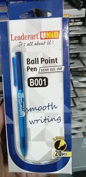Bút Bi 0.5mm Leaderart B001 Chính Hãng - Có Tại Hiệu Sách Mai
